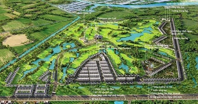 Hình ảnh Biệt Thự Nghỉ Dưỡng Trong Lòng Sân Golf