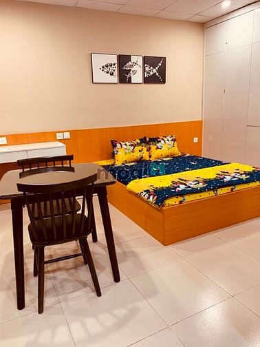 Hình ảnh Cho thuê chung cư đủ đồ có thang máy, Wifi tốc độ cao tại Yên Hòa Cầu