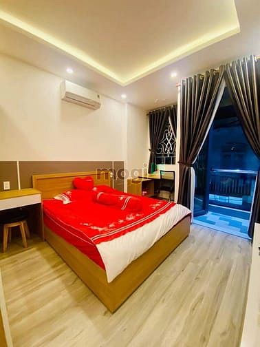 Hình ảnh TT Hòa Hảo, Quận 10, 46m2 đất, 4 tầng lung linh, full nội thất ốp gỗ
