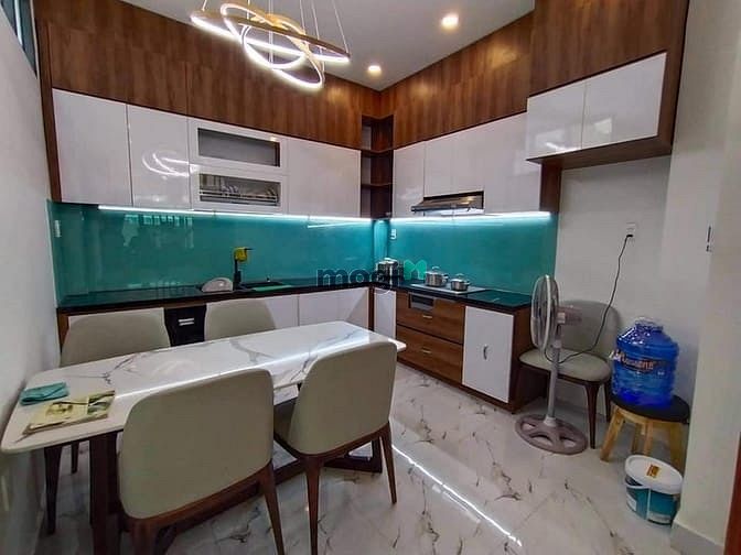 Hình ảnh TT Hòa Hảo, Quận 10, 46m2 đất, 4 tầng lung linh, full nội thất ốp gỗ