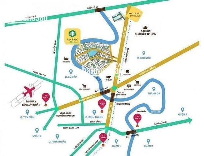 Hình ảnh Bán đất KDC D - Village đẳng cấp ngay Vạn Phúc City