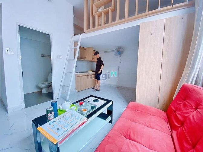 Hình ảnh Căn Hộ Cho Thuê Có Gác Lững 30m2 Phan Huy Ích T.B