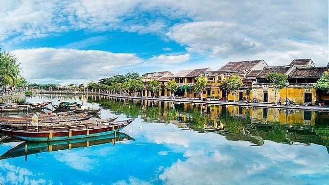 Hình ảnh Bán nhà phố 3 tầng DA Nam Hội An view vịnh ngay sông gần cửa biển