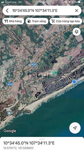 Hình ảnh Đất Mặt Tiền view biển 500 m. Biển Bình Thuận 110 tỷ.