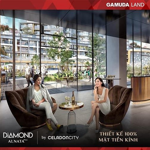 Hình ảnh Bán nhanh căn 2PN Diamond Alnata Plus, chiết khấu đặc biệt 8%