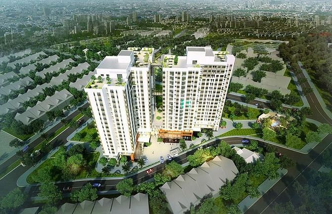 Hình ảnh Cho thuê căn Chung cư Thủ Thiêm Garden 2PN giá 6.5tr/tháng