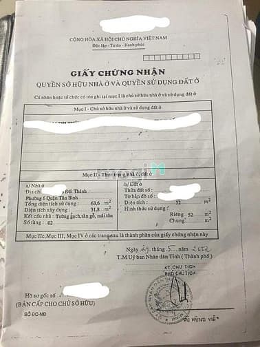 Hình ảnh HXH Đất Thánh, 52m2 công nhận đủ chỉ 3 tỷ 9 thương lượng, siêu rẻ.