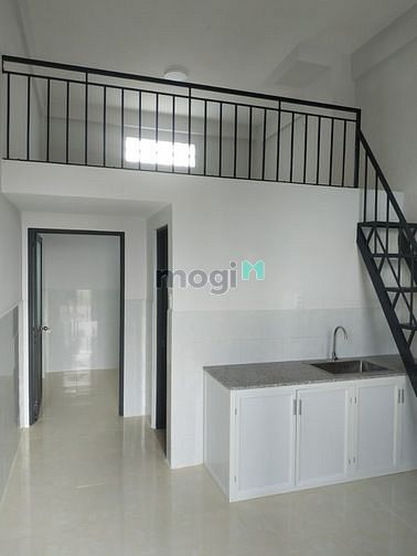 Hình ảnh Căn Hộ Mới Xây Máy lạnh Thang máy - 1 Ngủ + 1 Bếp + 1 Gác - DTSD 40m2