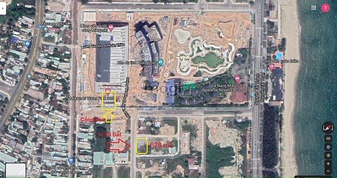 Hình ảnh Bán 9 lô đất Nguyễn Tất Thành khu Xuân Thiều đối diện cổng dự án