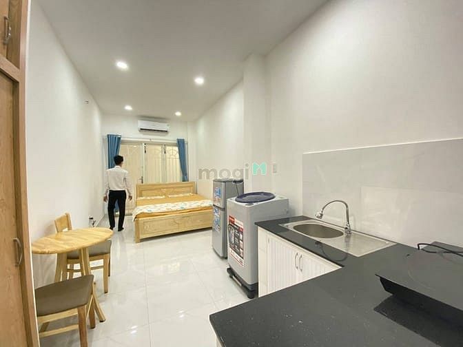 Hình ảnh Phòng Studio 32m2 có máy giặt riêng - full đầy đủ nội thất Gò Vấp