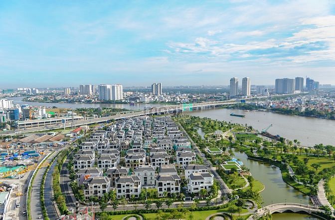 Hình ảnh Biệt thự đơn lập Vinhomes Central Park Tân Cảng, 320m2, 4 tầng, 130 tỷ