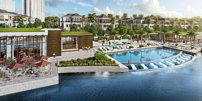 Hình ảnh Biệt thự đơn lập Vinhomes Central Park Tân Cảng, 320m2, 4 tầng, 130 tỷ