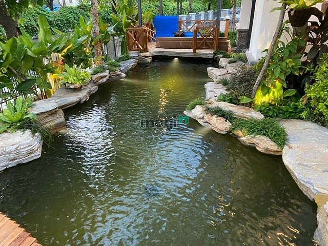 Hình ảnh Biệt thự đơn lập Vinhomes Central Park Tân Cảng, 320m2, 4 tầng, 130 tỷ