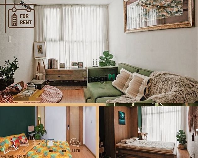 Hình ảnh Cho Thuê Trang Chủ MB66.COM Chính Thức Riva Park 🔹 Giá Thuê: 15 triệu/ tháng ( gồm phí QL)