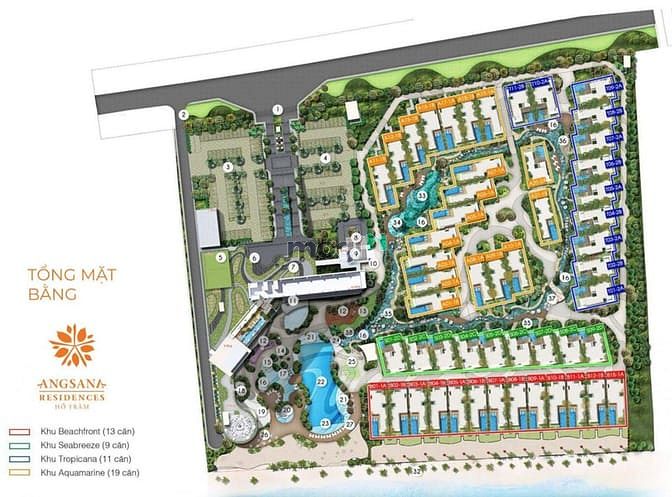 Hình ảnh Dự Án ANGSANA RESIDENCES HỒ TRÀM