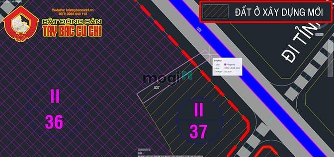 Hình ảnh Bán đất đường Tỉnh Lộ 2 - 465m2 - 7x61 nở hậu 8.5 - xã Tân Thông Hội