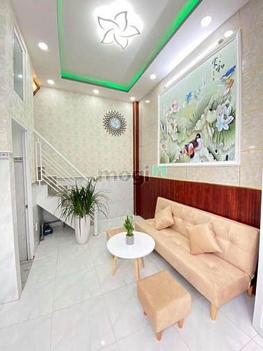 Hình ảnh Nhà đẹp Xóm Chiếu, P14, Q4 28m2 sổ sách đầy đủ
