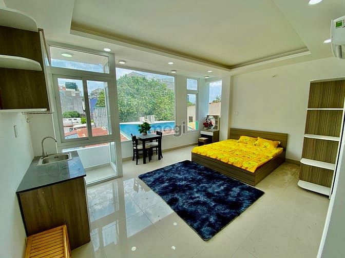 Hình ảnh Full nội thất, 35m2, Mới xây, Bảo vệ, Thang máy, Gần chợ Bà Chiểu