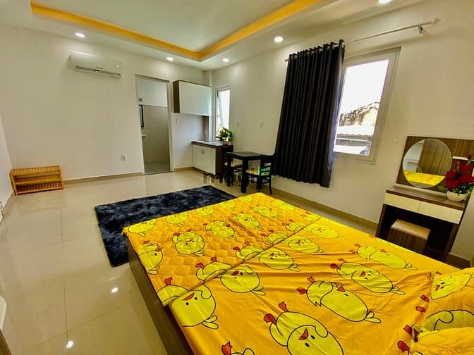Hình ảnh Full nội thất, 35m2, Mới xây, Bảo vệ, Thang máy, Gần chợ Bà Chiểu