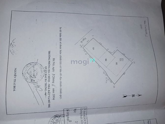 Hình ảnh Bán mảnh đất 108m2, lô góc 2 mặt thoáng, ngõ 2,5m, gần phố. Giá 7.9 tỷ