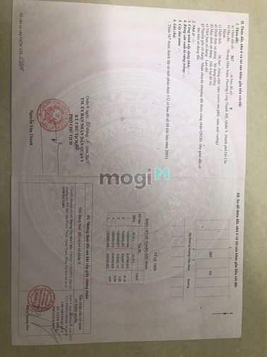 Hình ảnh Đất thổ cư DC hiện hữu 1 xẹt Hoàng Hữu Nam ngay ngã ba Mỹ Thành