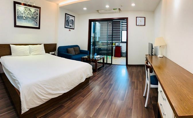 Hình ảnh Chung cư đủ đồ gần Ga Cát Linh cách 200m