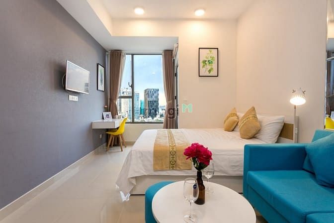 Hình ảnh Cho thuê STUDIO River Gate 30m2 full nội thất giá chỉ 8.5 Triệu