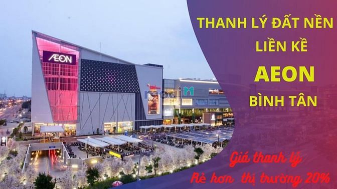 Hình ảnh Thanh lý 16 nền đất gần Aeon Bình Tân- Bến Xe Miền Tây- Sổ hồng riêng
