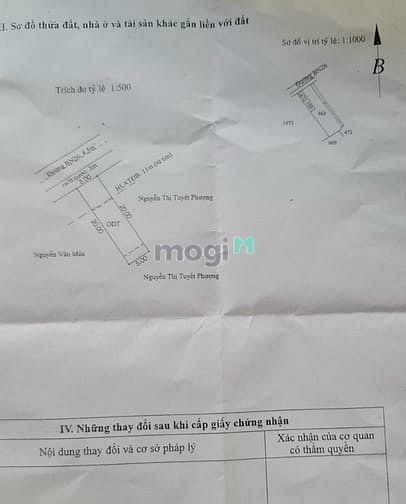 Hình ảnh Bán nhà mặt tiền đường Bình nhâm