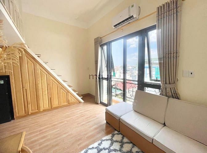 Hình ảnh Mb6623 nạp rút nhanh chóng Duplex BAN CÔNG siêu thoáng, full nội thất gần chợ Hoà Hưng Q10