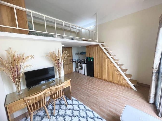 Hình ảnh Mb6623 nạp rút nhanh chóng Duplex BAN CÔNG siêu thoáng, full nội thất gần chợ Hoà Hưng Q10