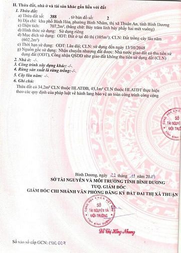 Hình ảnh Bán đất mặt tiền đường Bình nhâm