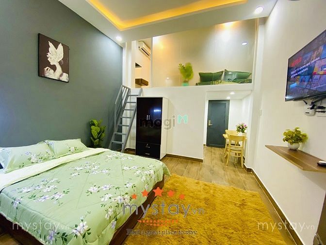 Hình ảnh Mb6623 nạp rút nhanh chóng 1 gác + 1 giường, full nội thất đường Tân Cảng - Q.Bình Thạnh