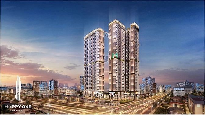 Hình ảnh Cháy Dự Án Happy One Central -Thủ Dầu Một