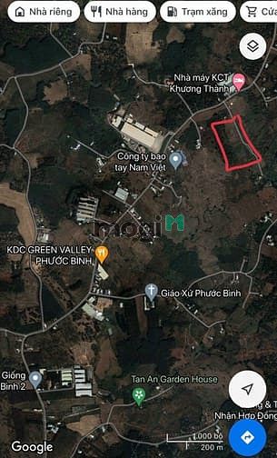 Hình ảnh BÁN 1210m2 (150m2 thổ) đất Phước Bình-Long Thành, Giá F0, Đường