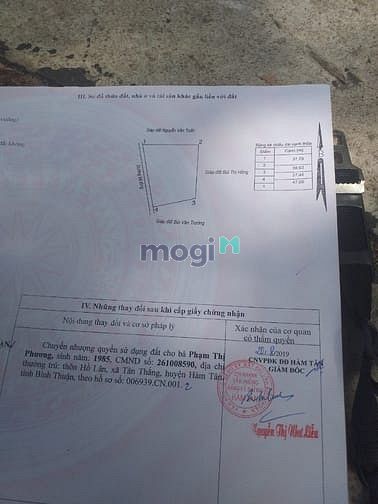 Hình ảnh Đất Tân Thắng , Bình Thuận. Sát trường học cấp 3. Giá 1 tỷ 550 tr.
