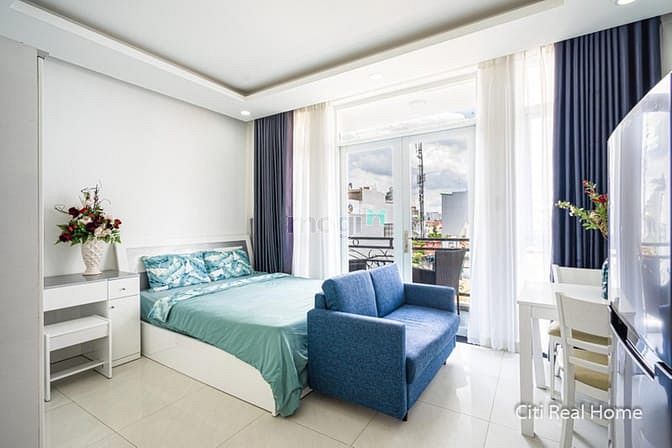 Hình ảnh Mb6623 nạp rút nhanh chóng mini FULL nội thất GIÁ TỐT khu Thảo Điền có BALCONY view đẹp
