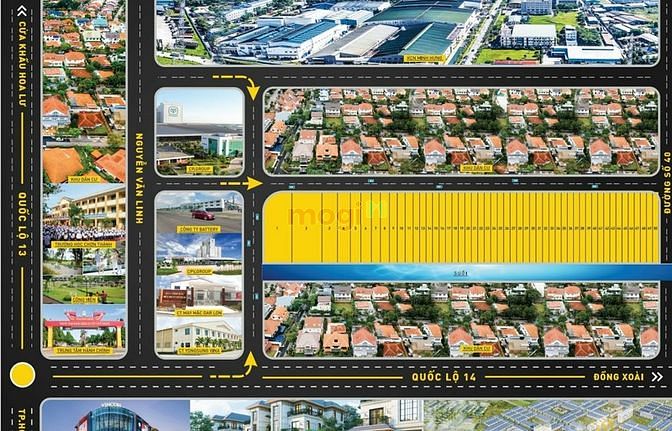 Hình ảnh Bán nhanh lô đất thổ cư 250m2 ngay KCN Becamex Chơn Thành