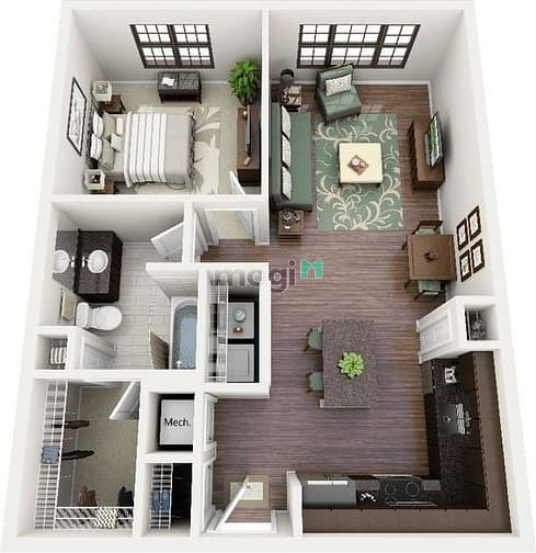 Hình ảnh Mb6623 nạp rút nhanh chóng 2PN view Hồ, View Núi gần trung tâm TP.Thủ Đức