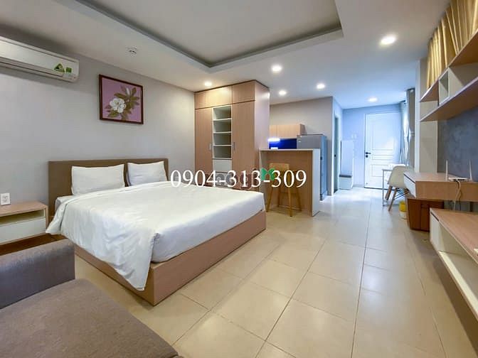 Hình ảnh ⭐⭐⭐⭐⭐ Cho thuê CHDV xinh, sân thượng view đẹp - Lê Quốc Hưng, Quận 4
