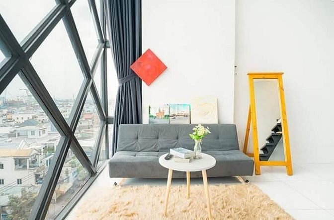 Hình ảnh Phòng bancon mặt trước - full nội thất ở được 4 người Quận 7