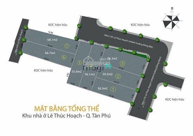 Hình ảnh H7m Lê Thúc Hoạch ( Vườn Lài ),DT:4x14m, SHR, Giá 5 Tỷ