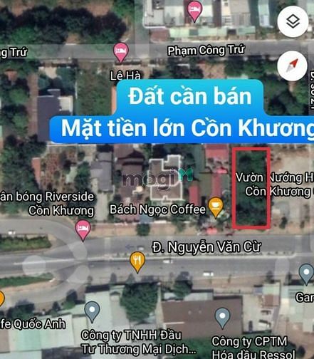 Hình ảnh - Bán nền biệt thự mặt tiền Đ. Nguyễn Văn Cừ Cái khế ninh kiều cần thơ