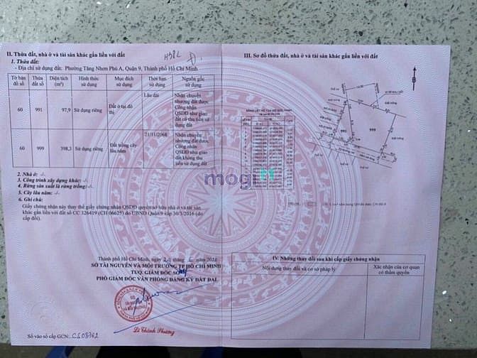 Hình ảnh Bán đất Biệt thự vườn đường 160 Lã Xuân Oai , P. Tăng Nhơn Phú A , Q.9