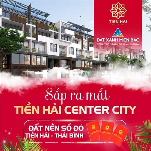 Hình ảnh Đất đấu giá Tiền Hải - Trái Diêm 3 - Sổ đỏ ngay - Sát dân cư, khu CN