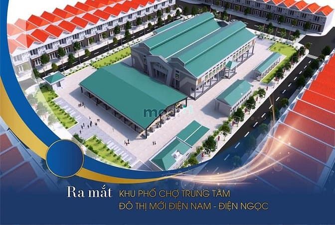 Hình ảnh Bán đất mặt tiền chợ Điện Nam Trung đường 27m
