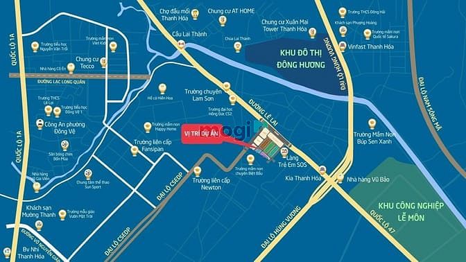 Hình ảnh bán nhanh Lô LK dự án Quảng Hưng CENTRAL POINT