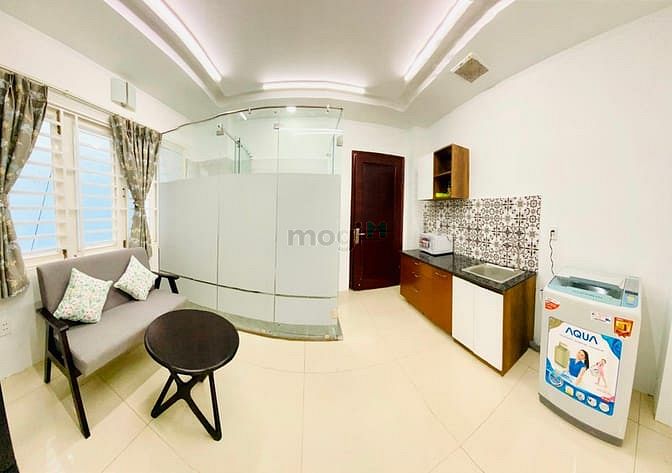 Hình ảnh CHDV 1 phòng ngủ FULL nội thất_Ban công_Trung tâm quận 1