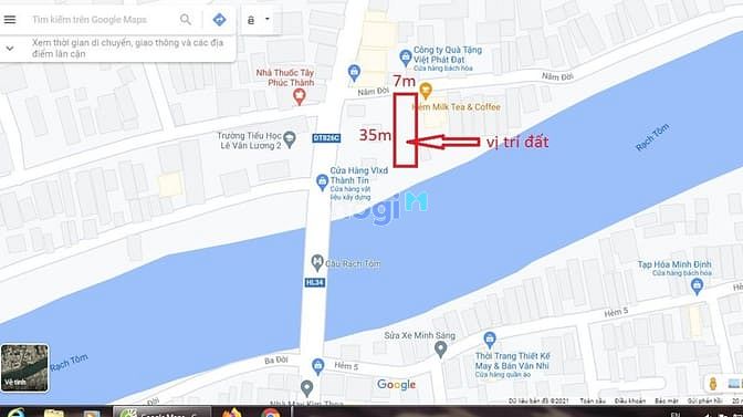 Hình ảnh Bán Đất Lê Văn Lương 7M X 35M2 Giá Chỉ 21Tr/m2 Sổ Hồng Xdtd