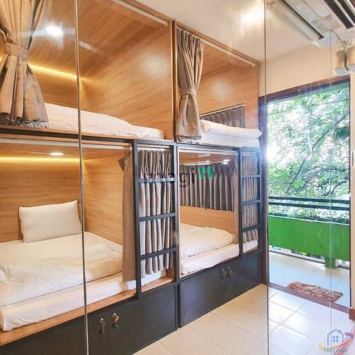 Hình ảnh Sleepbox/Dorm mới setup mặt tiền 121 Cống Quỳnh Q1